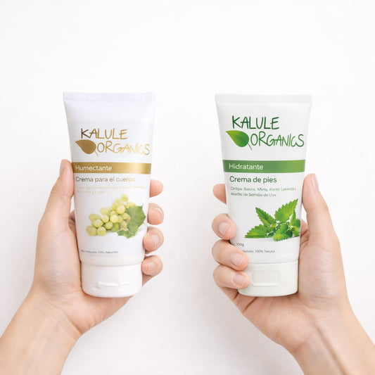 Combo de Pie verde y crema hidratante de cuerpo